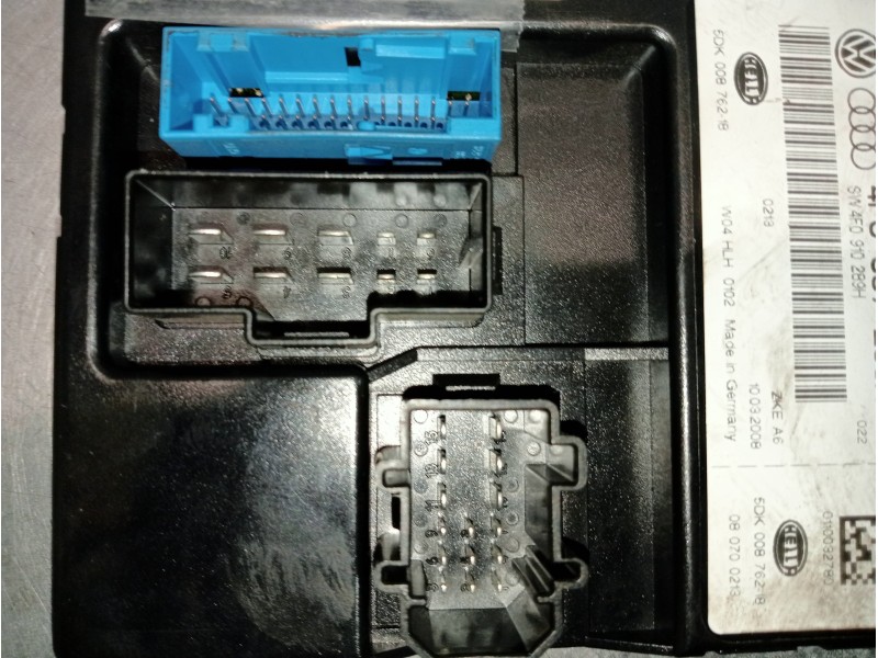 Recambio de modulo electronico para audi a6 avant (4f5) 3.0 tdi quattro (171kw) referencia OEM IAM 4F0907289H SW45F0910289H 5DK0