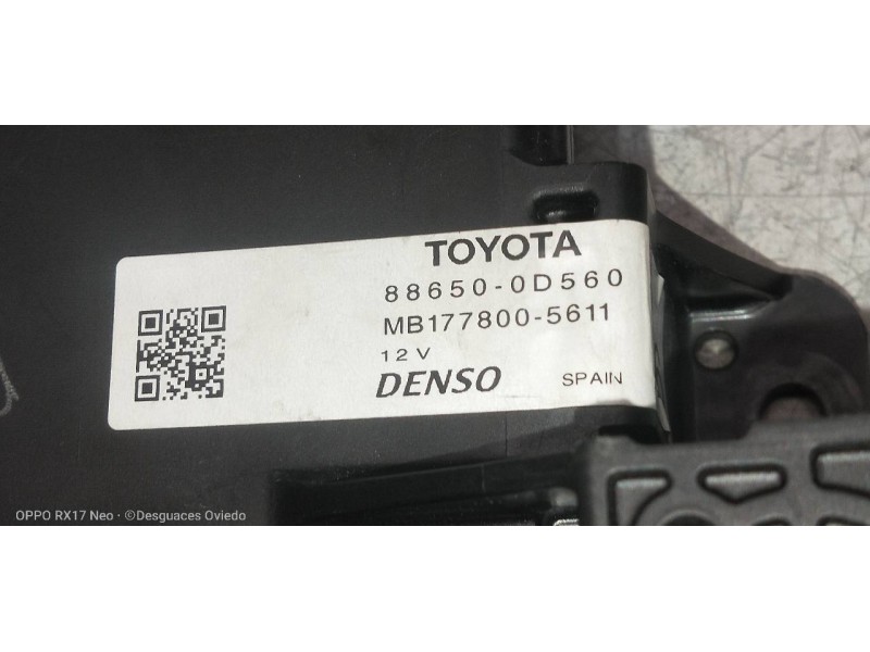 Recambio de modulo electronico para toyota yaris city referencia OEM IAM 886500D560 MB1778005611 