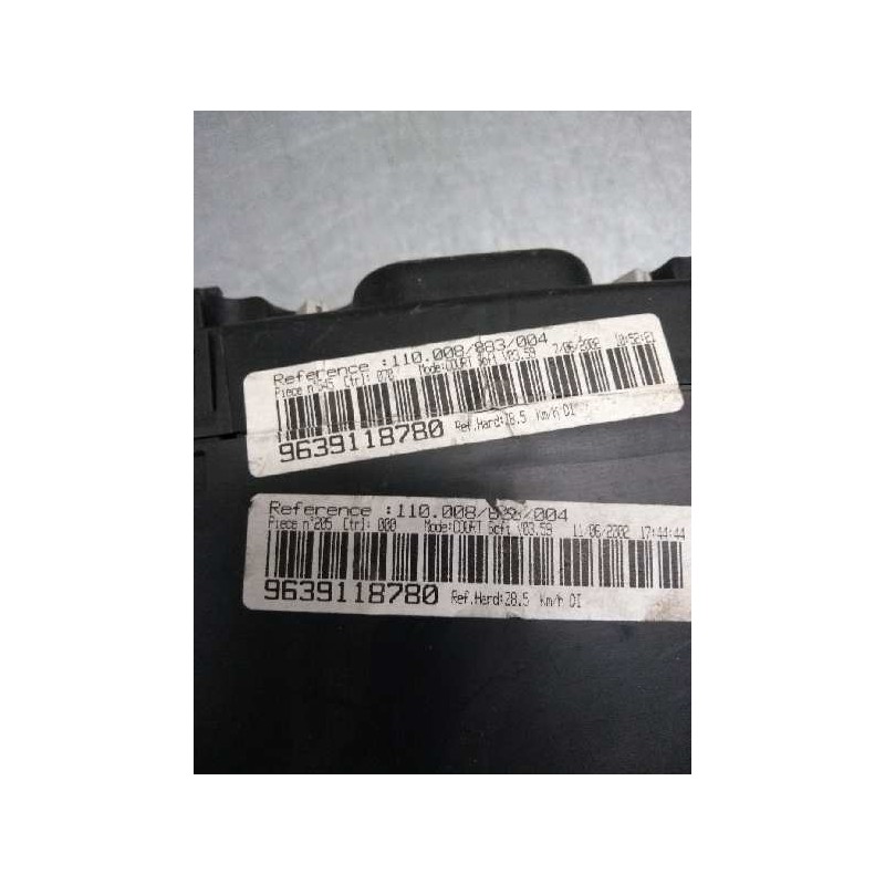Recambio de cuadro instrumentos para peugeot 607 (s1) 2.2 hdi fap cat referencia OEM IAM 110008883004 9639118780 