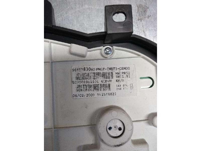 Recambio de cuadro instrumentos para peugeot 206+ básico referencia OEM IAM 9665783080 503001911901 