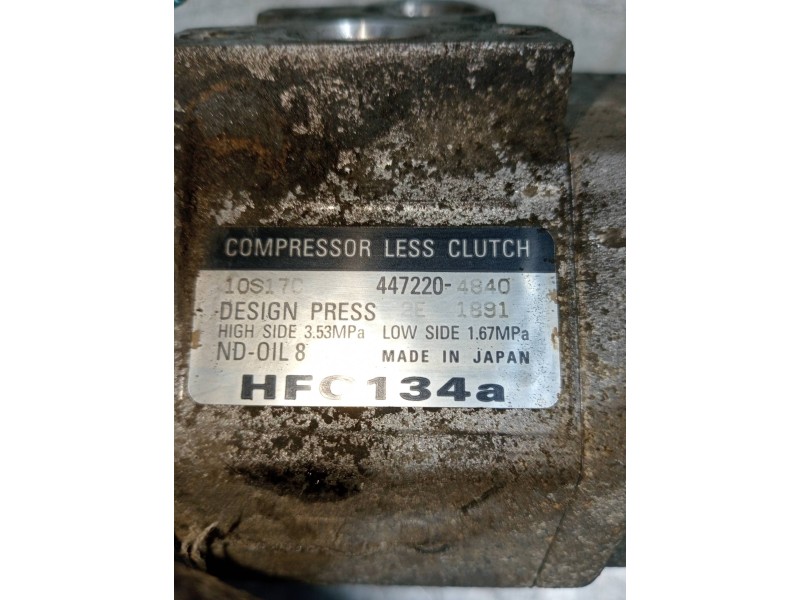 Recambio de compresor aire acondicionado para jeep gr.cherokee (wj/wg) 2.7 crd limited referencia OEM IAM 4472204840  
