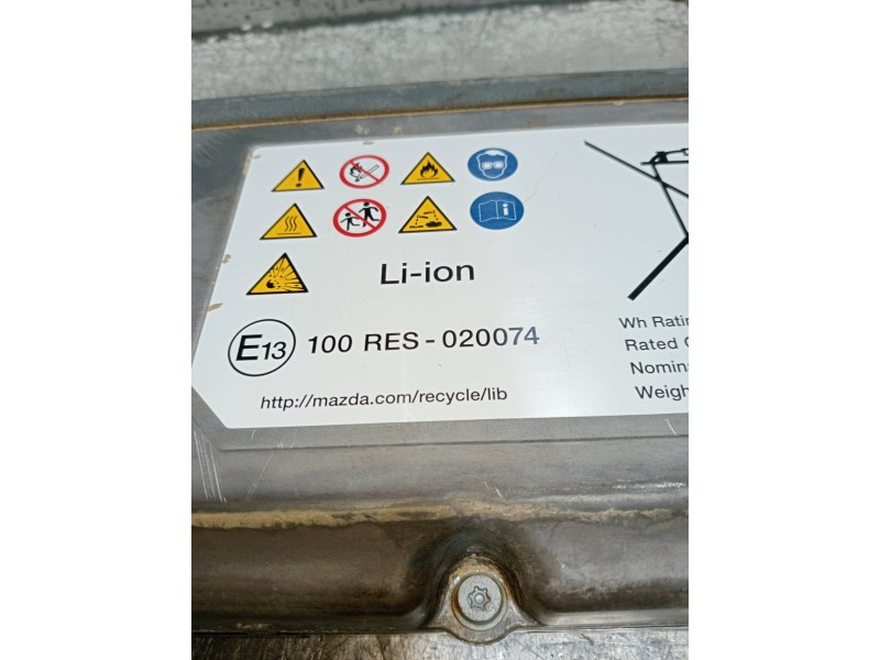 Recambio de bateria para mazda 3 berlina (bp) evolution referencia OEM IAM 100RES020074  