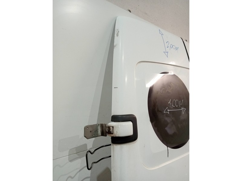 Recambio de puerta trasera izquierda para opel movano (2004 =>) furgón largo techo sobreelevado l3h3 3.5t referencia OEM IAM   