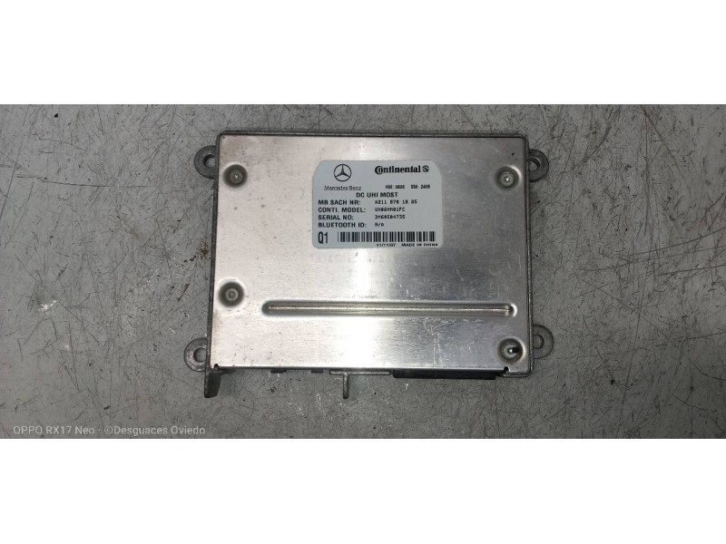 Recambio de modulo electronico para mercedes clase gl (x164) 320 cdi 4-matic (164.822) referencia OEM IAM A2118701885  