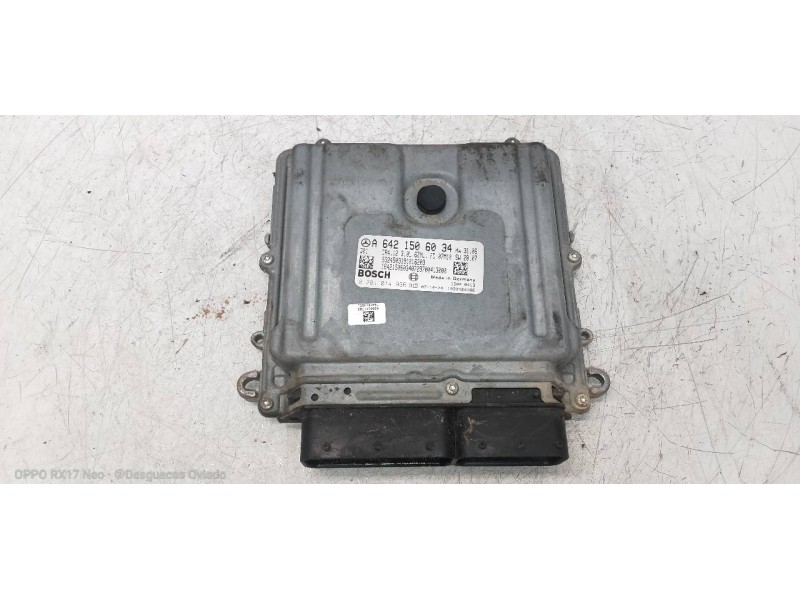 Recambio de centralita motor uce para mercedes clase gl (x164) 320 cdi 4-matic (164.822) referencia OEM IAM 0281014936 A64215060