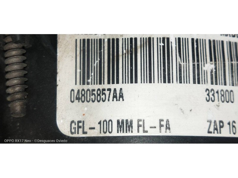 Recambio de faro antiniebla derecho para jeep compass sport referencia OEM IAM 04805857AA  