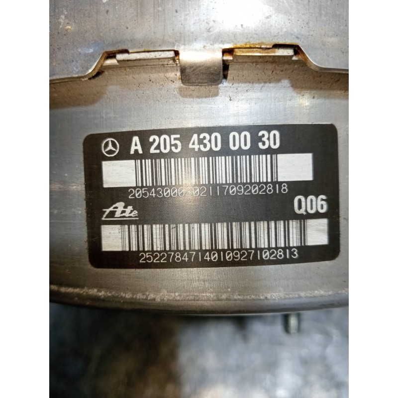 Recambio de servofreno para mercedes clase c (w205) familiar c 220 t cdi bluetec (205.204) referencia OEM IAM A2054300030  