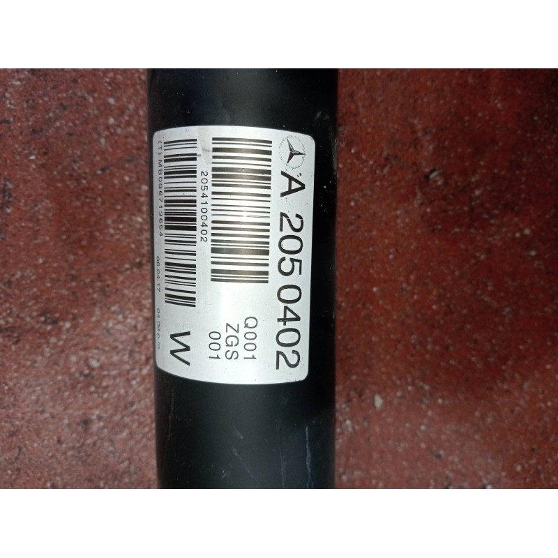 Recambio de transmision central para mercedes clase c (w205) familiar c 220 t cdi bluetec (205.204) referencia OEM IAM A2050402 