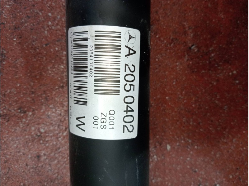 Recambio de transmision central para mercedes clase c (w205) familiar c 220 t cdi bluetec (205.204) referencia OEM IAM A2050402 