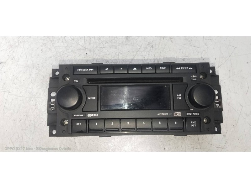 Recambio de sistema audio / radio cd para jeep compass sport referencia OEM IAM P05091509AG  
