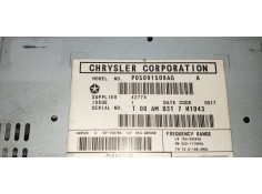 Recambio de sistema audio / radio cd para jeep compass sport referencia OEM IAM P05091509AG   2