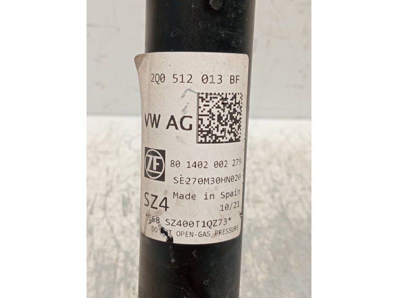 Recambio de amortiguador trasero izquierdo para seat ibiza (kj1) style go referencia OEM IAM 2Q0512013BF 801402002279 