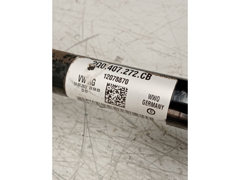 Recambio de transmision delantera derecha para seat ibiza (kj1) style go referencia OEM IAM 2Q0407272CB  
