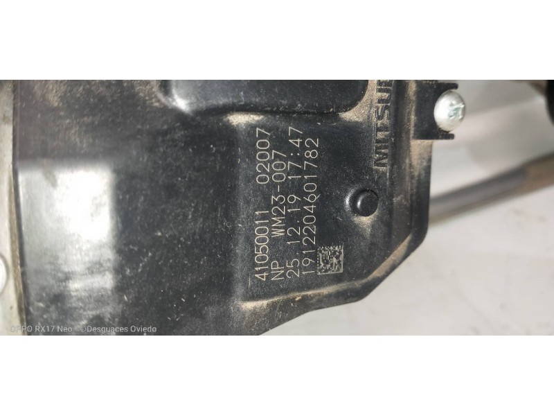 Recambio de motor limpia delantero para mazda 3 berlina (bp) evolution referencia OEM IAM 4105001102007 WM23007 