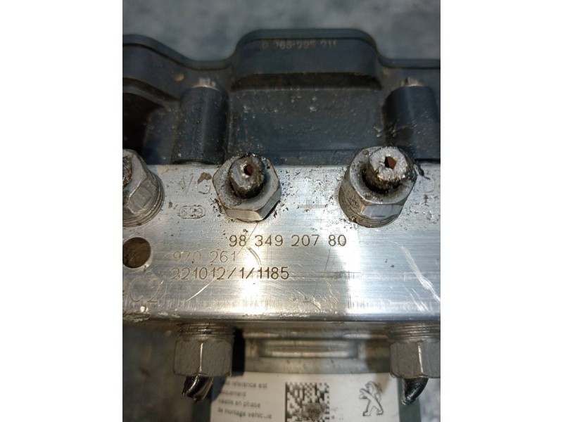 Recambio de abs para fiat doblo ii cargo (263) referencia OEM IAM 9834920780 9845052180 87DJDK2851185