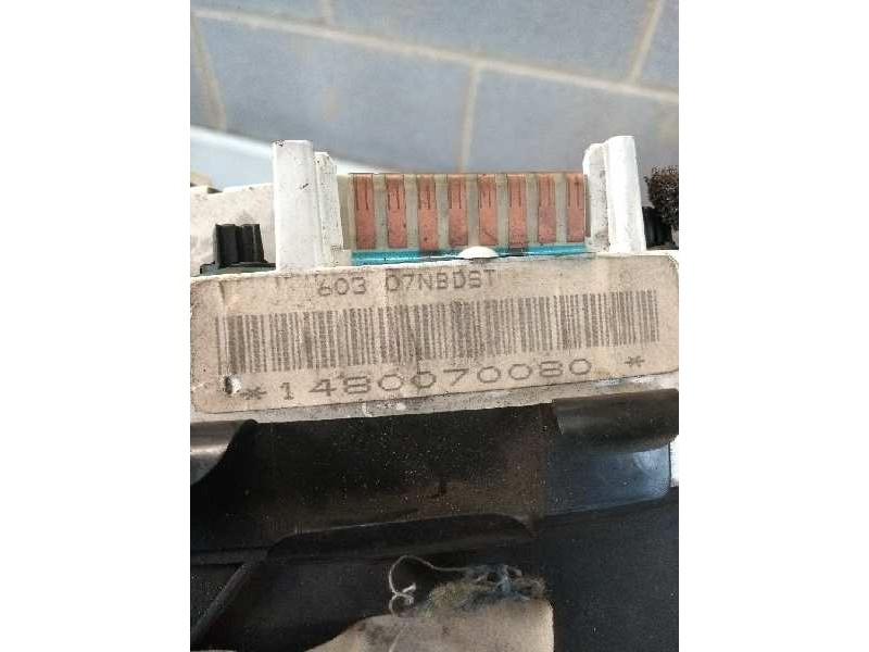 Recambio de cuadro instrumentos para fiat ulysse (121) 1.9 turbodiesel referencia OEM IAM 1480070080 09036039907 