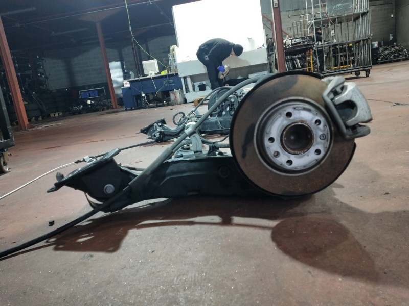 Recambio de puente trasero para fiat doblo ii cargo (263) referencia OEM IAM   DISCO/ABS