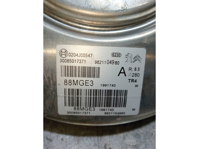 Recambio de servofreno para fiat doblo ii cargo (263) referencia OEM IAM 9821104980 30085017371 