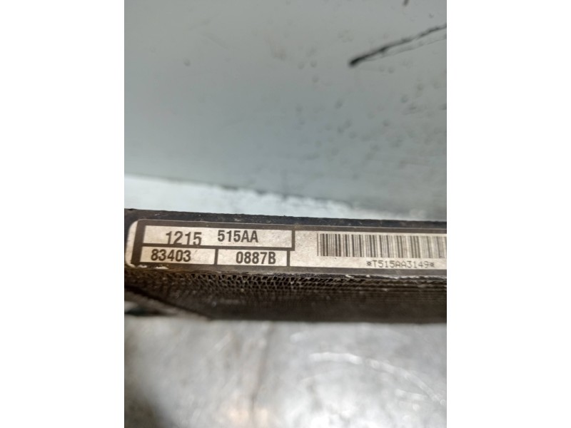 Recambio de condensador / radiador aire acondicionado para jeep compass sport referencia OEM IAM 1215515AA  