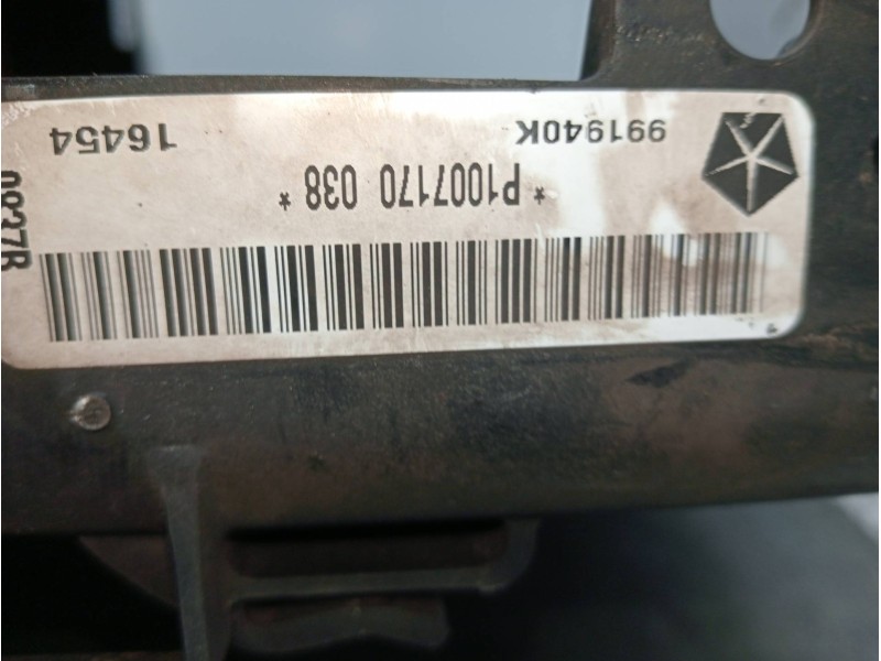 Recambio de radiador agua para jeep compass sport referencia OEM IAM P1007170038 991940K 