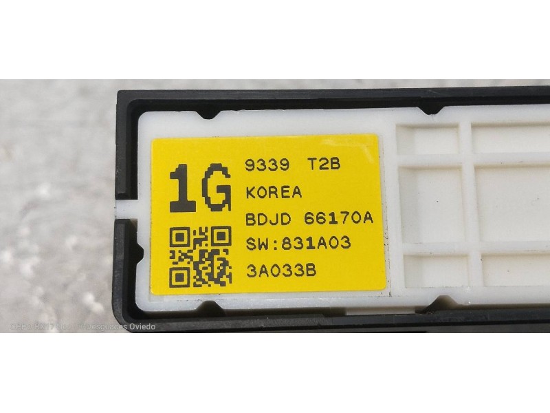 Recambio de mando multifuncion para mazda 3 berlina (bp) evolution referencia OEM IAM BDJD66170A 1G9339T2B 