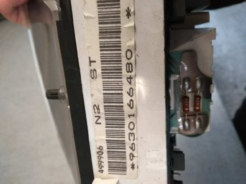 Recambio de cuadro instrumentos para peugeot partner (s1) 1.8 cat referencia OEM IAM 9630166480 09022149906 