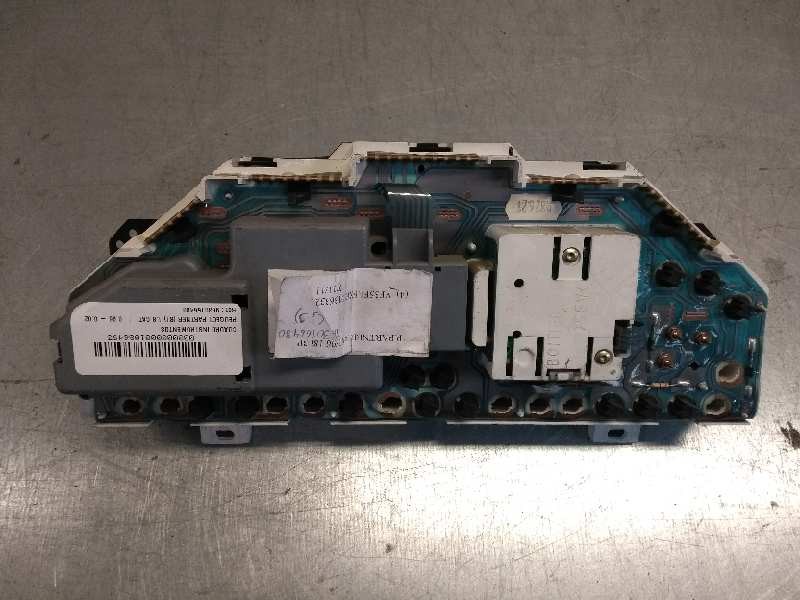 Recambio de cuadro instrumentos para peugeot partner (s1) 1.8 cat referencia OEM IAM 9630166480 09022149906 