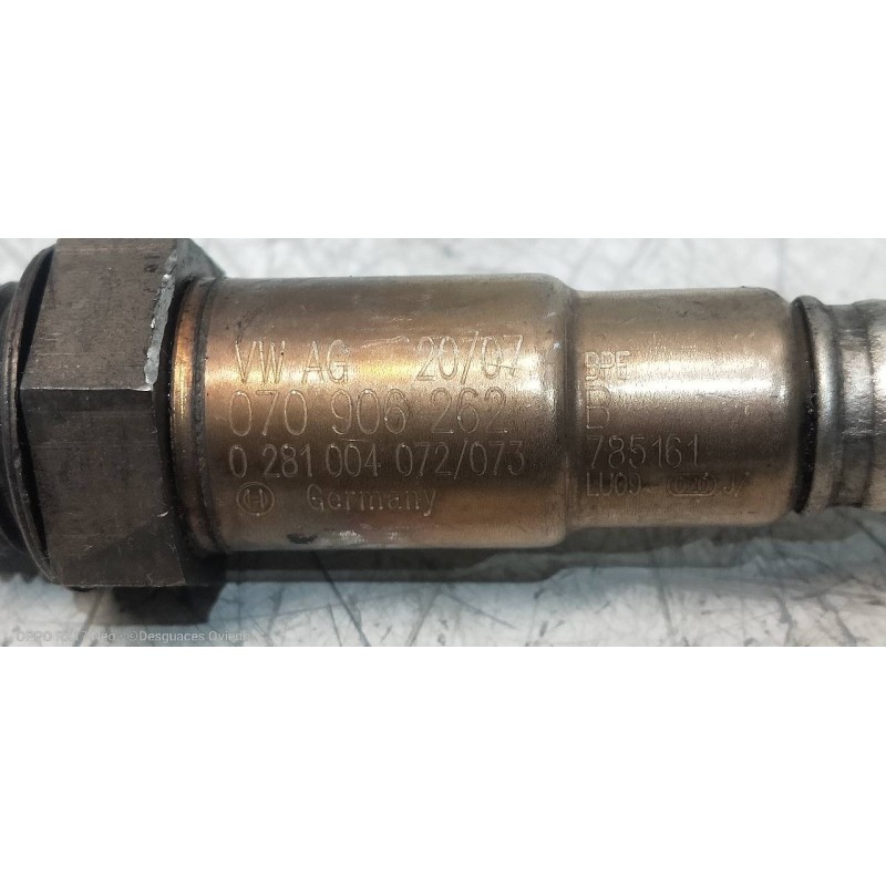Recambio de sonda lambda para audi a5 coupe (8t) 3.0 tdi quattro referencia OEM IAM 070906262 0281004072 0281004073 