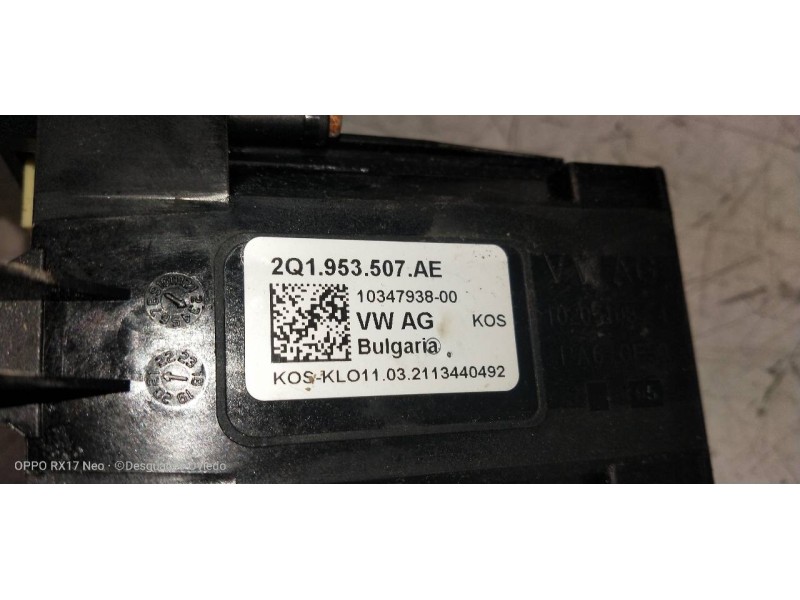 Recambio de mando luces para seat ibiza (kj1) style go referencia OEM IAM 2Q1953507AE  