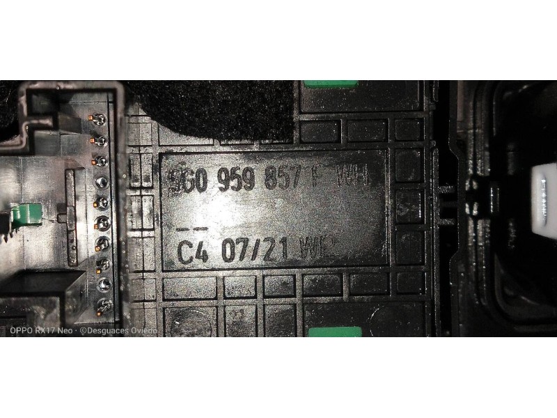 Recambio de mando elevalunas delantero izquierdo para seat ibiza (kj1) style go referencia OEM IAM 5G0959857F  