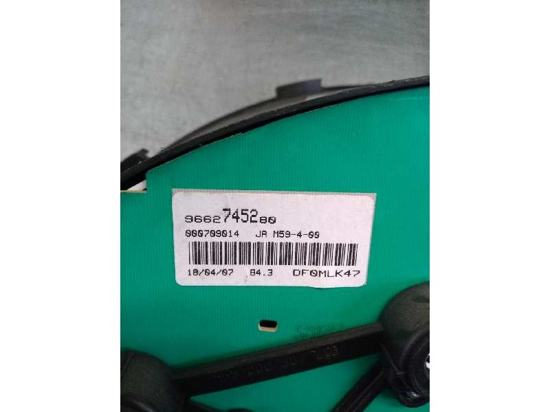 Recambio de cuadro instrumentos para peugeot partner (s2) totem referencia OEM IAM 9662745280  