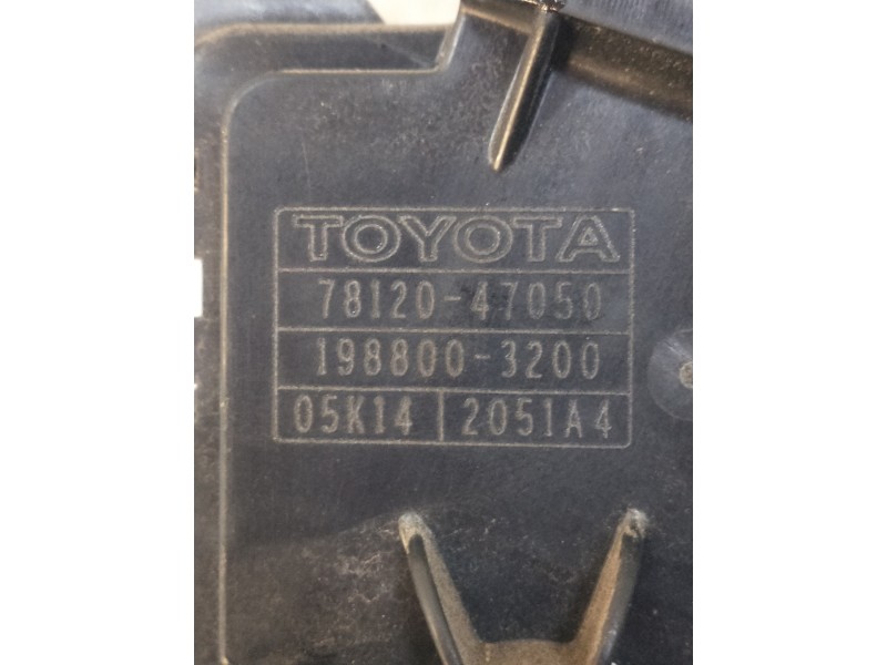 Recambio de potenciometro pedal para toyota prius (nhw20) basis referencia OEM IAM 7812047050 1988003200 