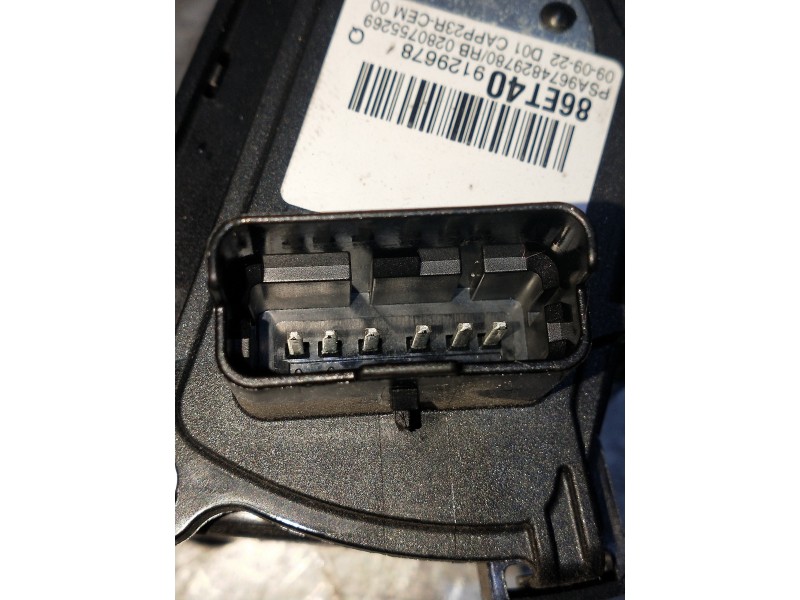 Recambio de potenciometro pedal para fiat doblo ii cargo (263) 1.6 jtdm 16v cat referencia OEM IAM 86ET40 9674829780 0280755269