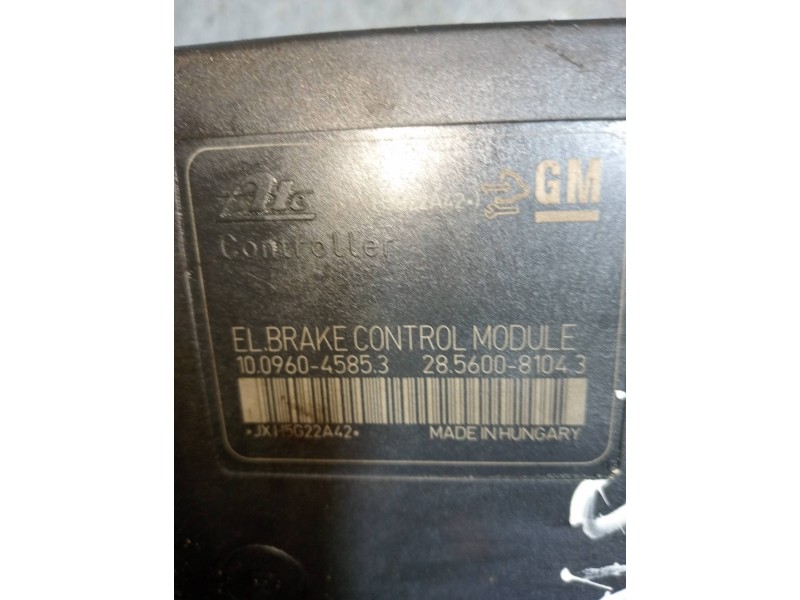 Recambio de abs para opel astra j lim. 4türig business referencia OEM IAM 10096045853 28560081043 13412554 10020604464