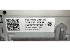 Recambio de sistema audio / radio cd para volkswagen passat variant (365) advance bluemotion referencia OEM IAM    2
