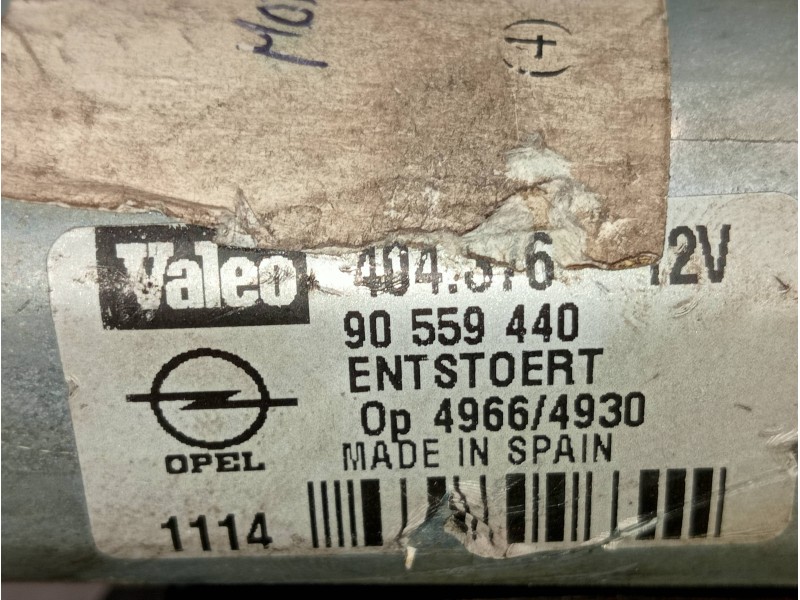 Recambio de motor limpia trasero para opel astra g berlina club referencia OEM IAM 404376 90559440 1114