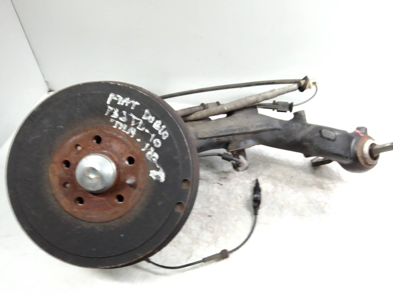 Recambio de mangueta trasera izquierda para fiat doblo active referencia OEM IAM   