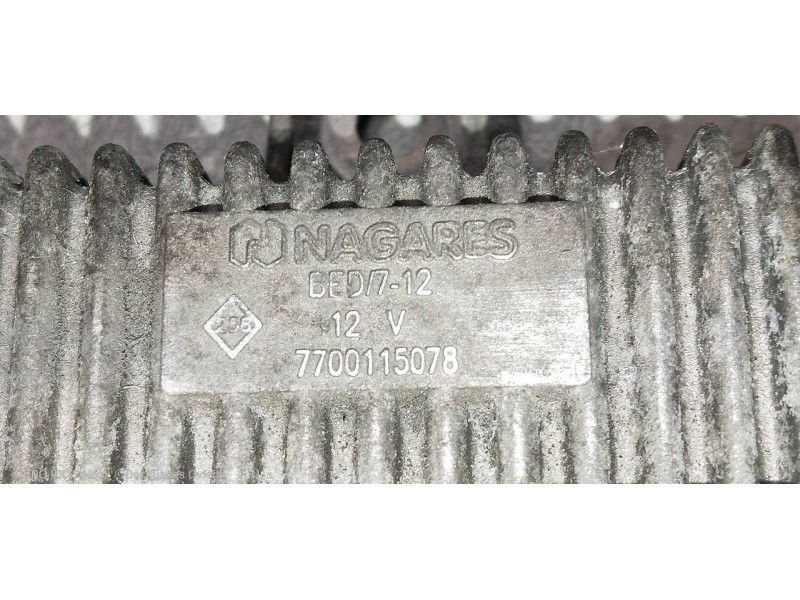Recambio de caja precalentamiento para renault kangoo (f/kc0) confort expression referencia OEM IAM 7700115078  