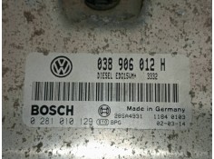 Recambio de centralita motor uce para skoda octavia berlina (1u2) ambiente referencia OEM IAM 038906012H 0281010129 11840103 2