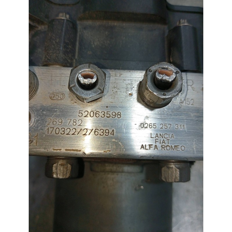 Recambio de abs para fiat tipo ii (357) fam lounge referencia OEM IAM 0265257311 52063598 