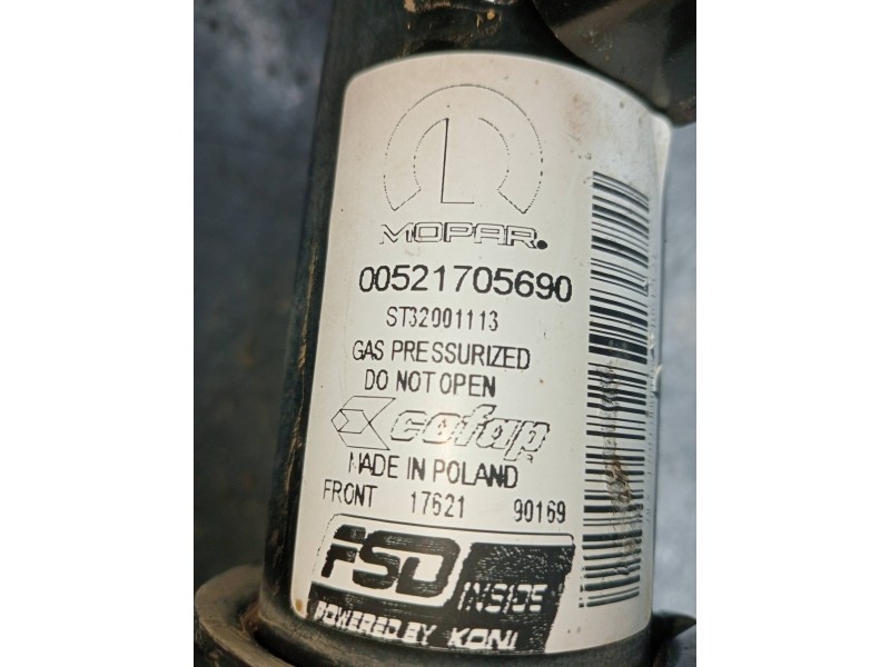 Recambio de amortiguador delantero derecho para fiat tipo ii (357) fam lounge referencia OEM IAM 00521705690 ST32001113 