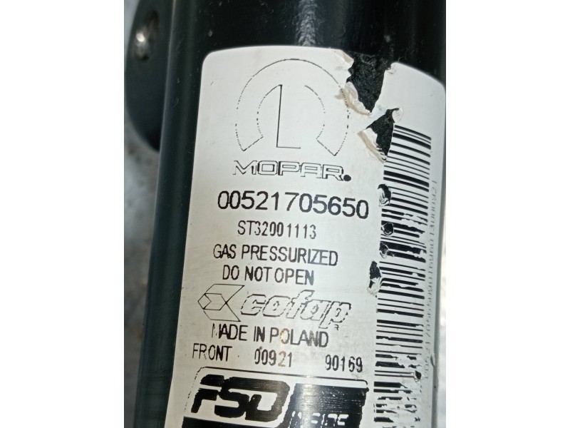Recambio de amortiguador delantero izquierdo para fiat tipo ii (357) fam lounge referencia OEM IAM 00521705650 ST32001113 