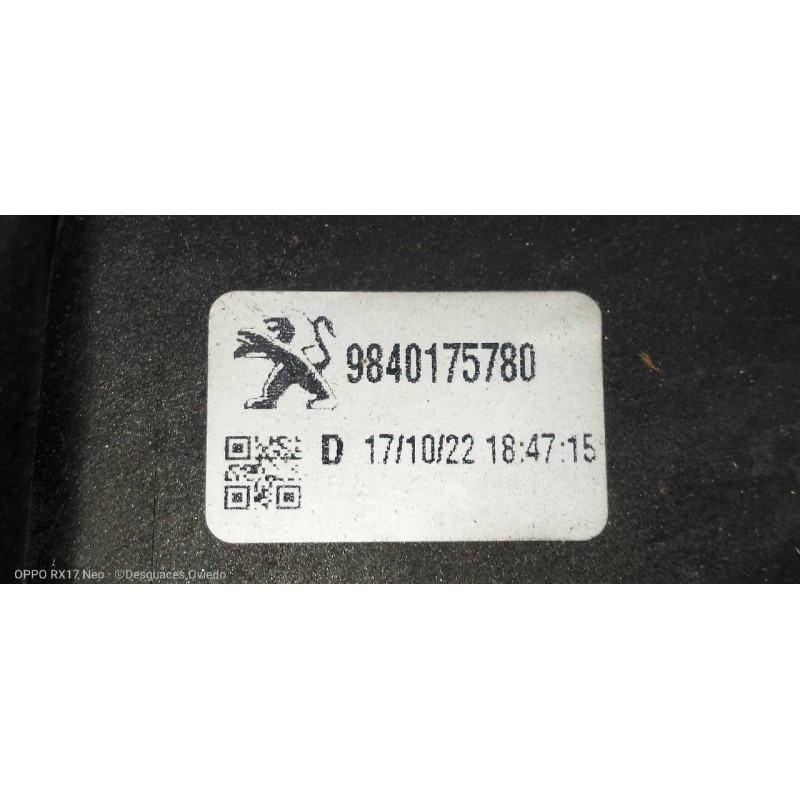 Recambio de elevalunas delantero derecho para fiat doblo ii cargo (263) 1.6 jtdm 16v cat referencia OEM IAM 9840175780  