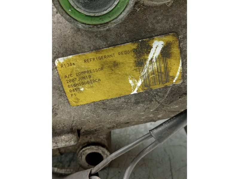 Recambio de compresor aire acondicionado para ford fiesta (cbk) fun referencia OEM IAM 6S6H19D629CA  