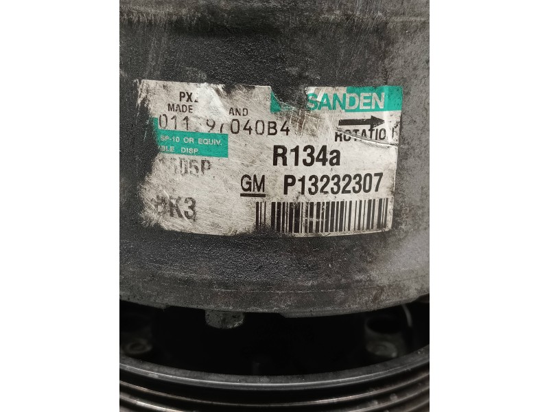 Recambio de compresor aire acondicionado para opel insignia sports tourer cosmo referencia OEM IAM P13232307  