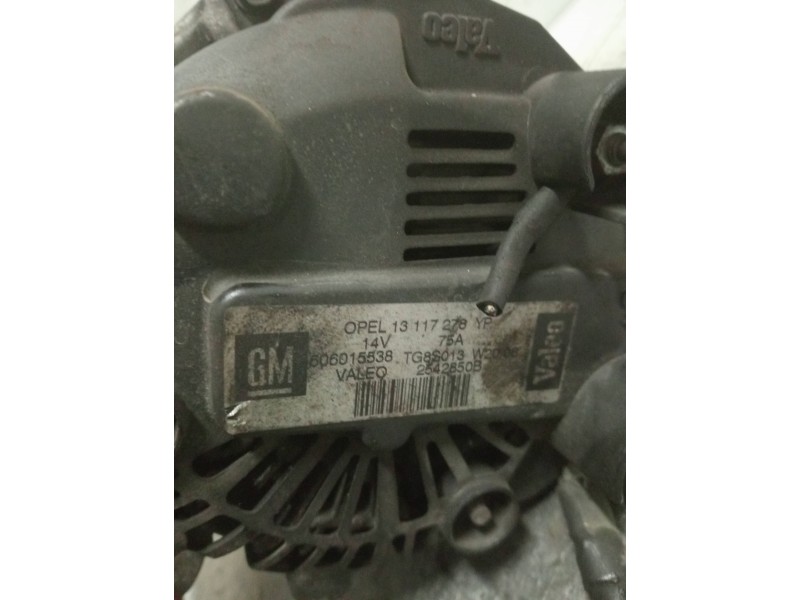 Recambio de alternador para opel corsa c enjoy referencia OEM IAM 13117278YP  