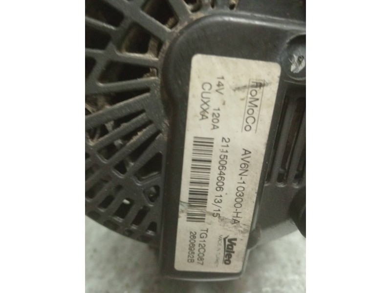 Recambio de alternador para ford fiesta (ccn) trend referencia OEM IAM AVN10300HA  