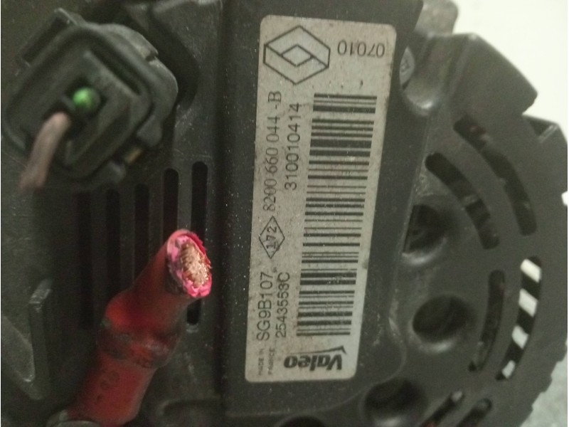Recambio de alternador para dacia sandero ambiance referencia OEM IAM 8200600044  
