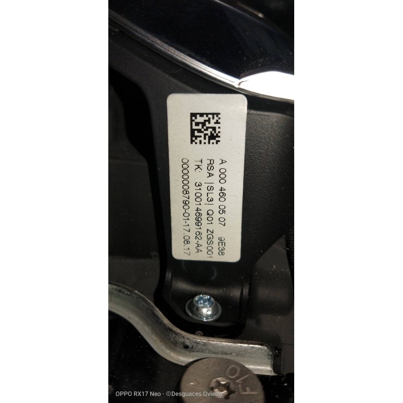 Recambio de volante para mercedes clase c (w205) familiar c 220 t cdi bluetec (205.204) referencia OEM IAM A0004600507  