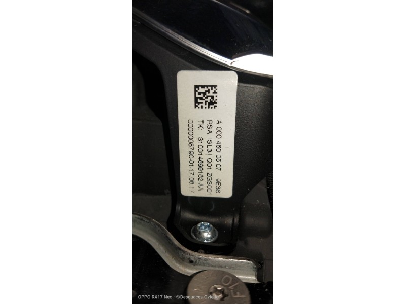 Recambio de volante para mercedes clase c (w205) familiar c 220 t cdi bluetec (205.204) referencia OEM IAM A0004600507  